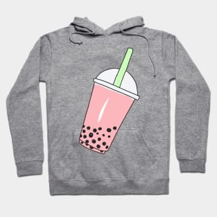 Strawberry Milk Bubble Tea Hoodie